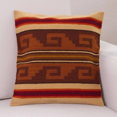 Alternate image for Inca Wool Patterned Cushion Cover Warmth of the Inca