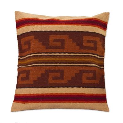 Alternate image for Inca Wool Patterned Cushion Cover Warmth of the Inca