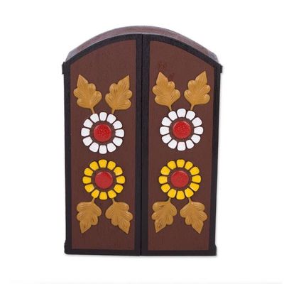 Alternate image for Hand-Painted Ceramic Nativity Retablo from Peru Festive Rites
