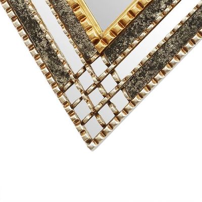 Alternate image for Diamond-Shaped Wall Accent Mirror Diamond Drama
