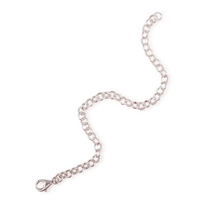Alternate image for High-Polished Sterling Silver Rolo-Style Chain Bracelet Moony Threads