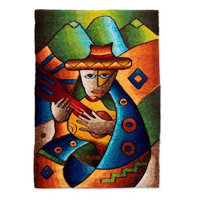 Alternate image for Alpaca blend tapestry Love Serenade