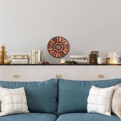 Alternate image for Cuzco Ceramic Decorative Plate Inca Star