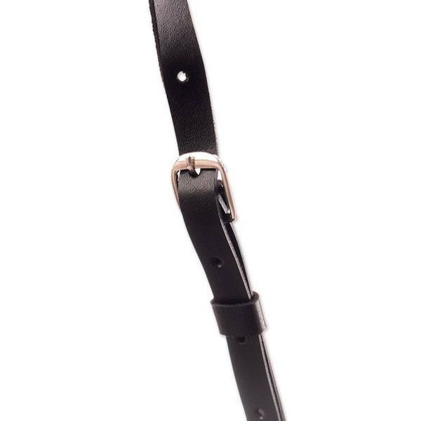 Alternate image for Adjustable 100 Leather Sling Bag in Brown with Llama Motif Andean Explorer
