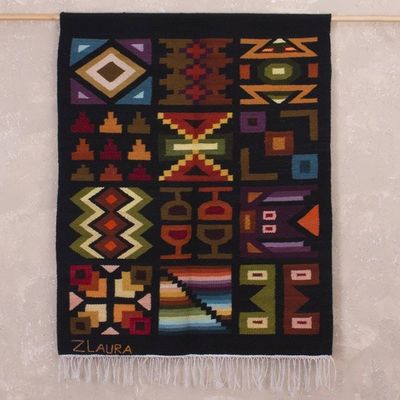 Primary image for Geometric Wool Tapestry from Peru Inca Worlds