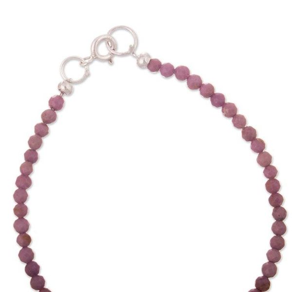 Alternate image for Set of 2 Natural Phosphosiderite and Opal Beaded Bracelets Sweet Mysticism