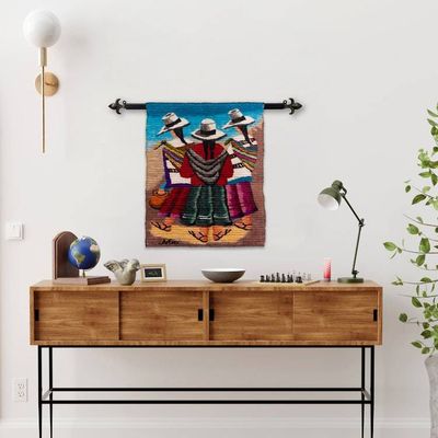 Primary image for Handcrafted Cultural Wool Tapestry Wall Hanging The Travelers