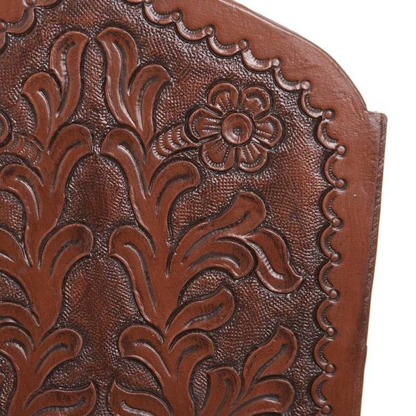 Alternate image for Wood and Leather Magazine Rack Iquilla