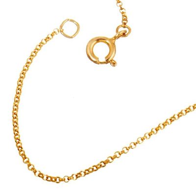Alternate image for 18k Gold-Plated Prosperity Elephant Pendant Necklace Prosperity Elephant