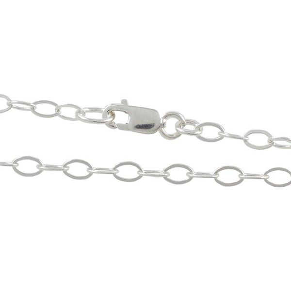 Alternate image for Handcrafted Sterling Silver Flower Wreath Pendant Necklace Floret Wreath