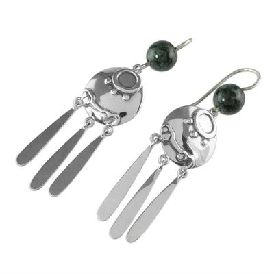 Alternate image for Nahual Themed Jade Dangle Earrings The Road