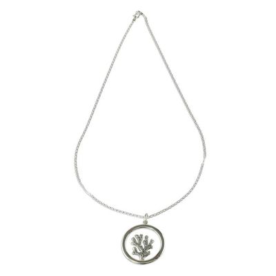 Alternate image for Coral-Themed Pendant Necklace from Guatemala Bottom of the Sea