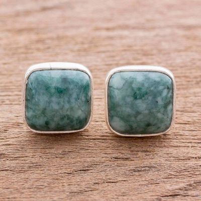 Alternate image for Jade Jewelry Artisan Crafted Earrings Life Divine