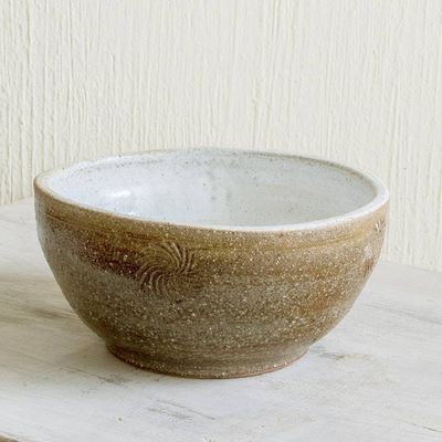 Alternate image for Food Safe Earthy Ceramic Bowl from Honduras Fresh Flavor