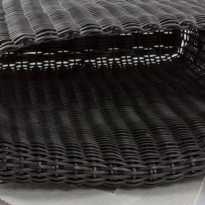 Alternate image for Handwoven Sling in Black from Guatemala Stylish Diamond in Black