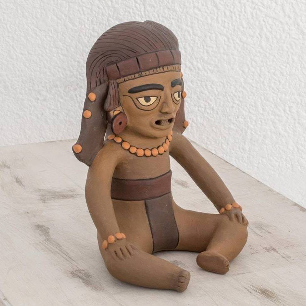 Ceramic Sculpture of a Pre-Hispanic Figure from Nicaragua 'Pre-Columbian Figure'