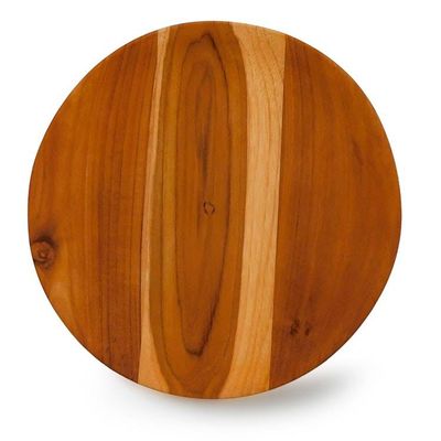 Alternate image for Serving Plate Handcrafted from Sustainable Natural Teak Wood Unforgettable Meals