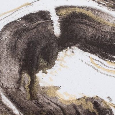 Alternate image for Abstract Painting Made with Mineral Pigments  Watercolor Infinity Series I
