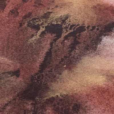 Alternate image for Abstract Painting Made with Mineral Pigments  Watercolor Lands of My Land I
