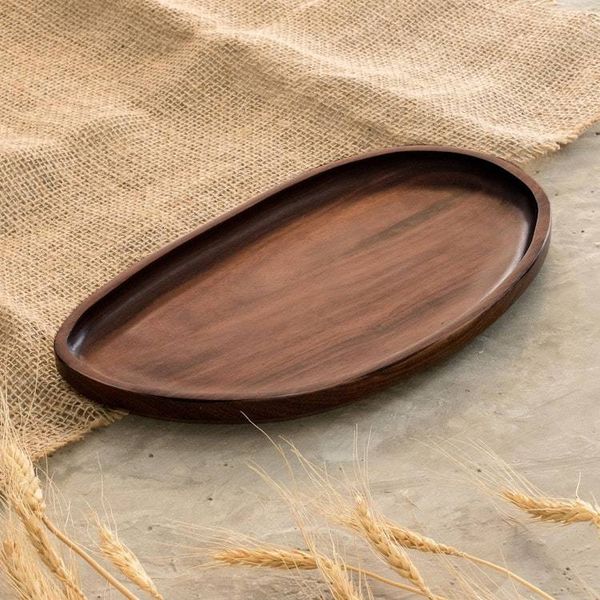 Alternate image for Minimalist Wood Tray Handmade in Guatemala Minimalism
