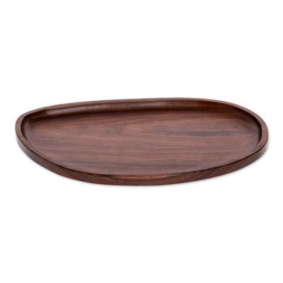 Alternate image for Minimalist Wood Tray Handmade in Guatemala Minimalism