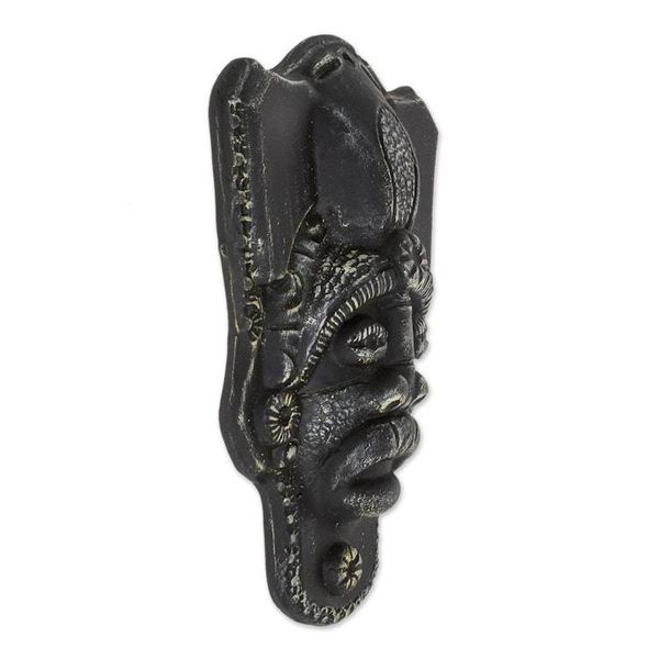 Alternate image for Handcrafted Black Resin and Fiberglass Decorative Wall Mask Honor the Ancients