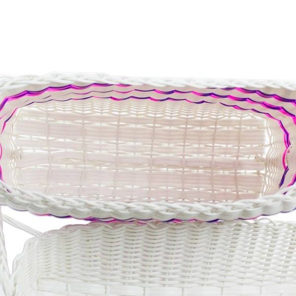 Alternate image for Striped Handwoven Sling in Snow White from Guatemala Striped Combination