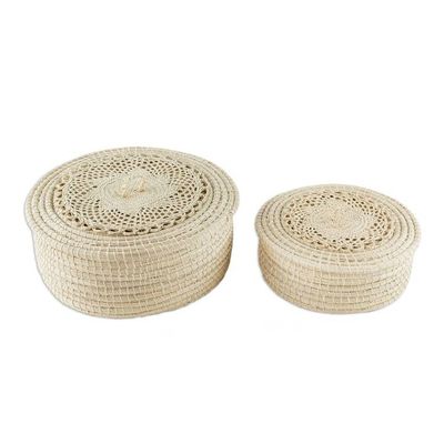 Alternate image for Multi-Purpose Natural Fiber Baskets Pair Natural Life