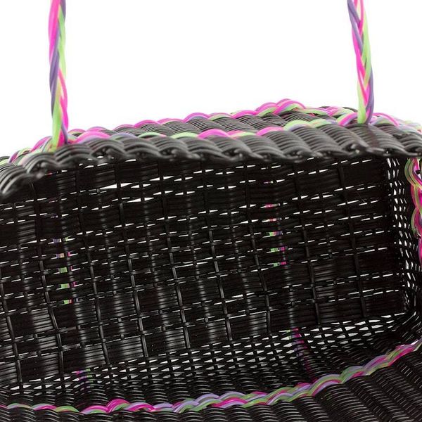 Alternate image for Handwoven Shoulder Bag in Black from Guatemala Picnic Adventure
