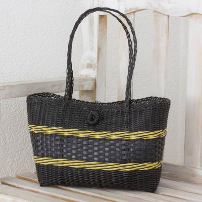 Alternate image for Handwoven Eco Friendly Tote from Guatemala Walk in the Park