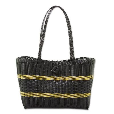 Alternate image for Handwoven Eco Friendly Tote from Guatemala Walk in the Park