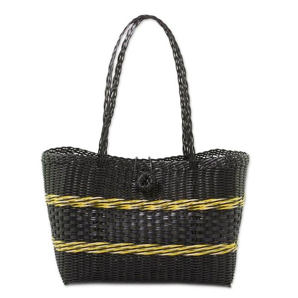 Alternate image for Handwoven Eco Friendly Tote from Guatemala Walk in the Park