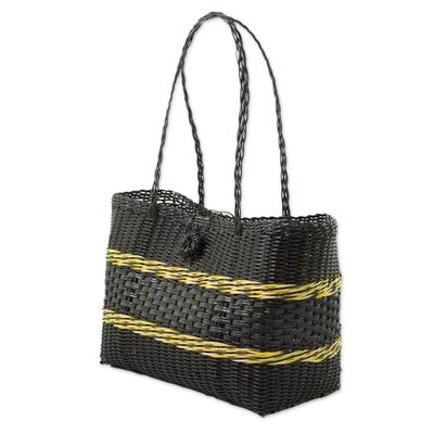Alternate image for Handwoven Eco Friendly Tote from Guatemala Walk in the Park