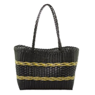 Alternate image for Handwoven Eco Friendly Tote from Guatemala Walk in the Park