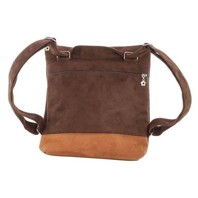 Alternate image for Handmade Suede Backpack in Espresso from Costa Rica Exploration in Espresso