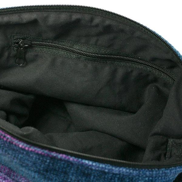 Alternate image for Bamboo Chenille Bag Handmade in Guatemala Magical Moon
