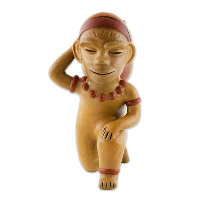 Alternate image for Mesoamerican-Style Ceramic Sculpture from Nicaragua Quotidian Labors