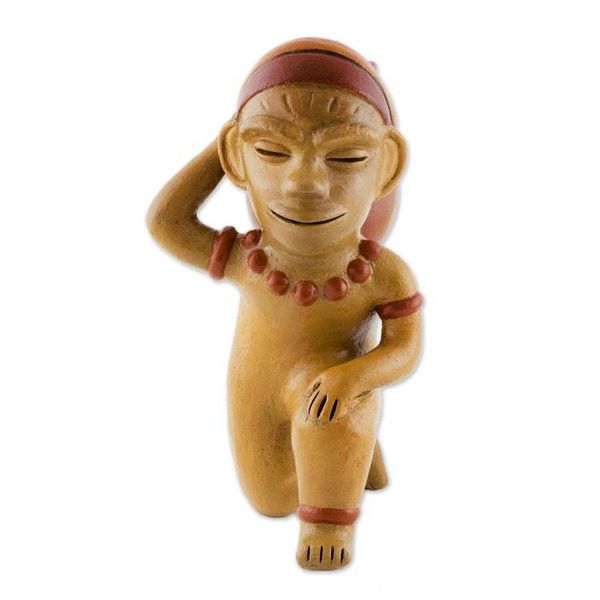 Alternate image for Mesoamerican-Style Ceramic Sculpture from Nicaragua Quotidian Labors