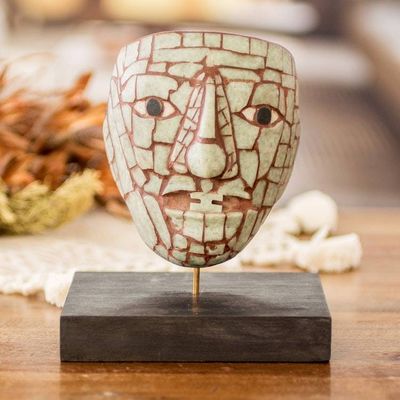 Alternate image for Jade mask Maya King Pacal