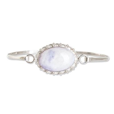 Alternate image for Jade bangle bracelet Lilac Forest Princess