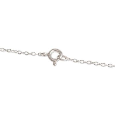 Alternate image for Lilac Jade Pendant Necklace Lilac Baby Girl