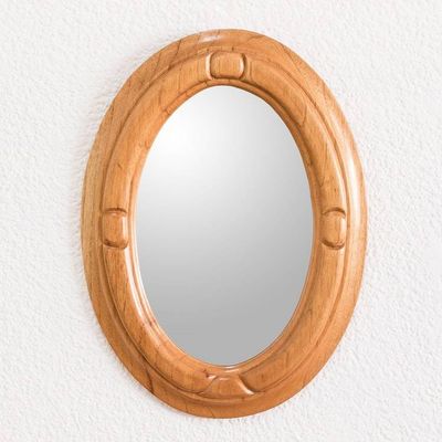 Primary image for Artisan Crafted Wall Mirror Oval Window