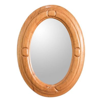 Alternate image for Artisan Crafted Wall Mirror Oval Window