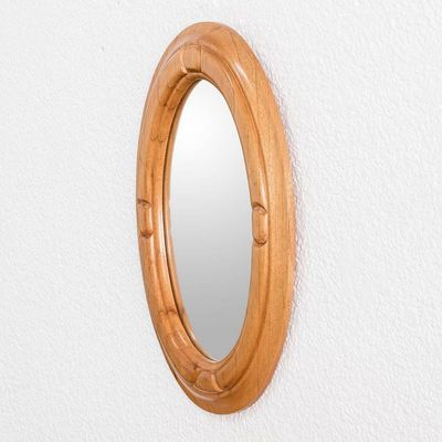 Alternate image for Artisan Crafted Wall Mirror Oval Window