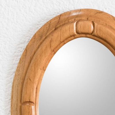 Alternate image for Artisan Crafted Wall Mirror Oval Window