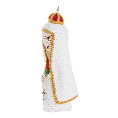 Alternate image for Hand Crocheted Decorative Doll Virgin of Love