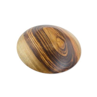 Alternate image for Handcrafted Jobillo Wood Serving Bowl from Guatemala Taste of Nature