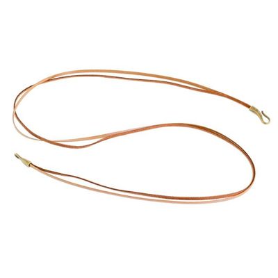Alternate image for Brown Faux Leather Cord Bracelet from Guatemala Sepia Harmony