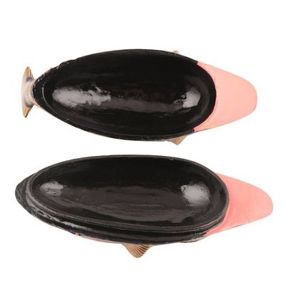 Alternate image for Hand-Painted Wood and Papier Mache Decorative Box from India Fish of Secrets