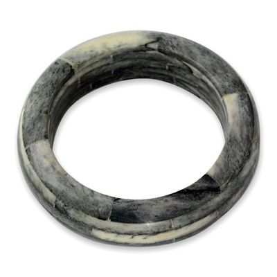 Alternate image for Handmade Bangle Bracelet Indian Bone Jewelry Delhi Jungle